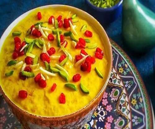 خورش ماست غذای شیرین و خوشمزه اصفهانی مقوی برای افطار