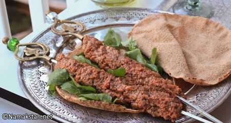 آموزش طرز تهیه کباب موهامورا لبنانی خوشمزه با گوشت چرخ کرده