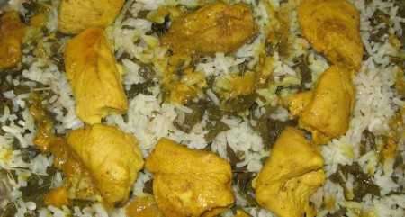 دستور طرز تهیه تاک پلو غذای خوشمزه و محلی شاهرود با سینه مرغ