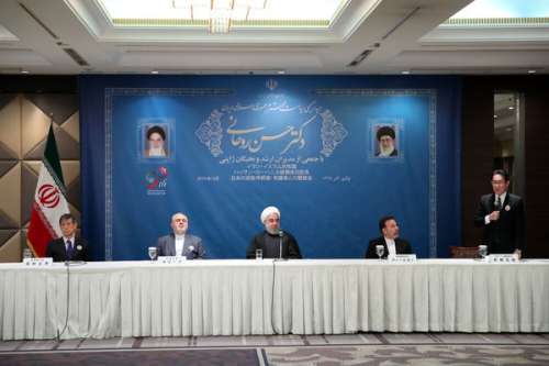 روحانی: آمریکا ناچار است راه بدون خاصیت تحریم‌ها را رها کند/ درهای ایران به روی شرکت‌های ژاپنی باز است
