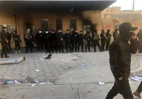استقرار گسترده نیروهای امنیتی در بغداد + عکس
