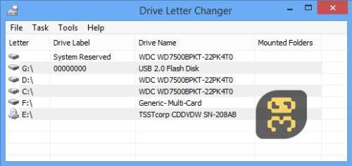 دانلود Drive Letter Changer 1.4 – تغییر نام درایوها و پارتیشنها
