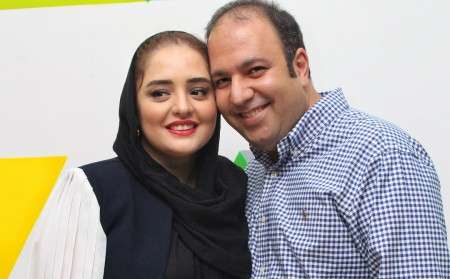 عکس و بیوگرافی نرگس محمدی بازیگر و همسرش