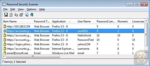 دانلود Password Security Scanner 1.55 – پیدا کردن پسورد برنامه های ویندوز