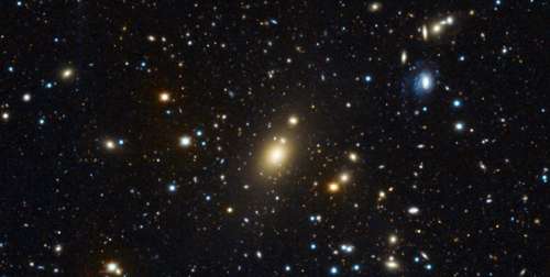 برخورد نادر بین چهار خوشه کهکشان+ عکس