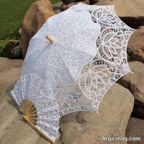 مدل چتر عروس با تزئینات زیبا و طرح های جالب