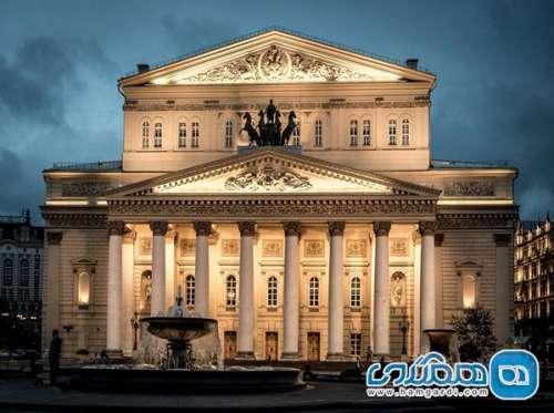 بنای تئاتر بولشوی به دستور کاترین کبیر