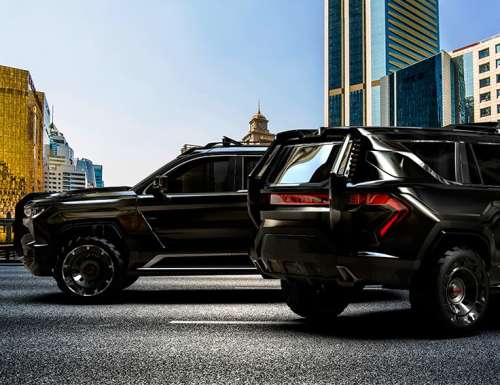 «Beast Patrol»؛ پیشرفته‌ترین خودرو پلیس جهان از کمپانی اماراتی-لبنانی W Motors