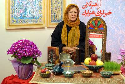 پری صابری: عید نوروز نشاط و امید به زندگی می‌دهد / بدهی من به کشورم معرفی فرهنگ ایرانی از طریق هنر به نسل آینده است