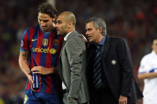 ژوزه مورینیو در فینال لیگ قهرمانان اروپا ۲۰۱۰ در گوش پپ گواردیولا چه گفت؟
