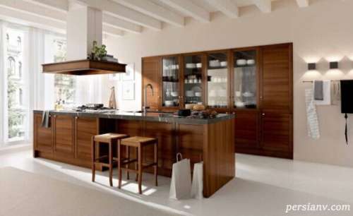 طراحی آشپزخانه های بسیار شیک و مدرن