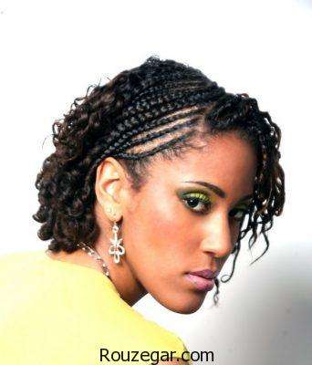 مدل بافت مو دخترانه + انواع مدل بافت مو دخترانه آفریقایی ۹۷
