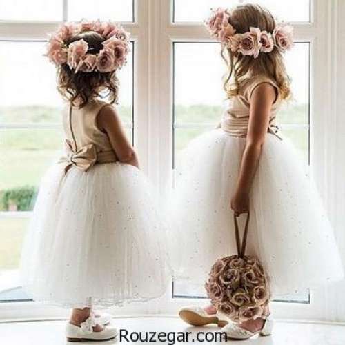 شیک ترین و جدیدترین مدل لباس عروس بچگانه (سری اول)