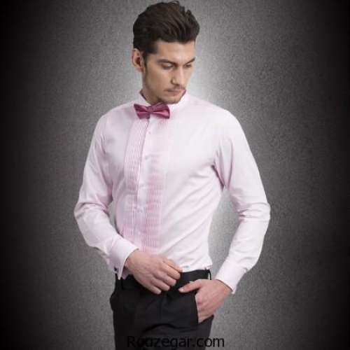 مدل پیراهن مردانه با پاپیون ۲۰۲۰ + جدیدترین مدل پیراهن مردانه با پاپیون ۹۹