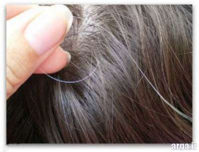 جلوگیری از سفید شدن مو با روش های طبیعی و خانگی