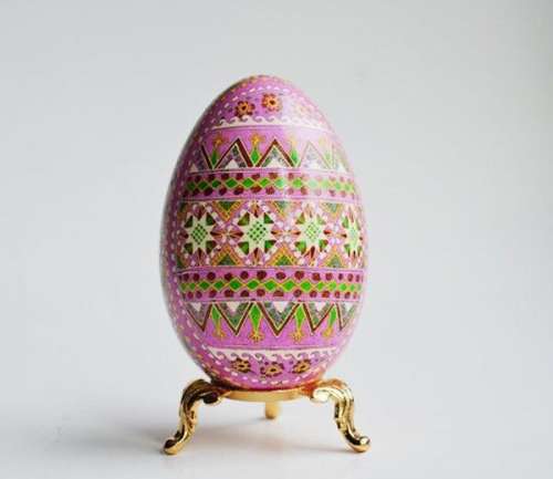 نقاشی تخم شترمرغ + ایده های جالب برای تزیین و نقاشی روی تخم شترمرغ