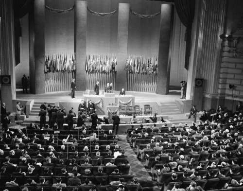 سازمان ملل متحد ۷۵ ساله پیش چه شکلی بود؟ + عکس