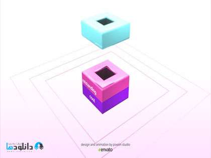 دانلود Cube Logo Reveal – پروژه آماده نمایش لوگو برای افتر افکت