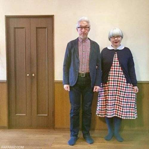 بهترین ست لباس سال بر تن دو زوج عاشق پیر (عکس)
