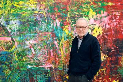 ویدئوی دیدنی از گرهارد ریشتر در حال خلق نقاشی/ هنرمندی که پیکاسوی قرن ۲۱ لقب گرفت