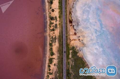 تصاویری زیبا از دریاچه های نمکی سرزمین آلتای