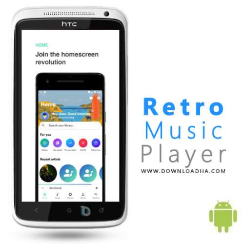 دانلود Retro Music Player v3.5.500 – موزیک پلیر برای اندروید