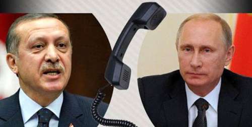 گفت‌وگوی تلفنی پوتین و اردوغان درباره قره‌باغ و سوریه