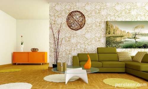 طرح های شاد و رنگارنگ برای خانه ای مدرن