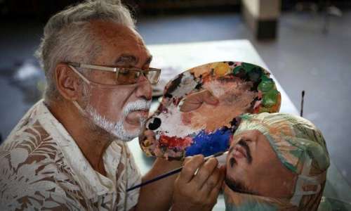 طراحی ماسکی که چهره آدم‌ها را نمی‌پوشاند/ خلاقیت جالب هنرمند برزیلی