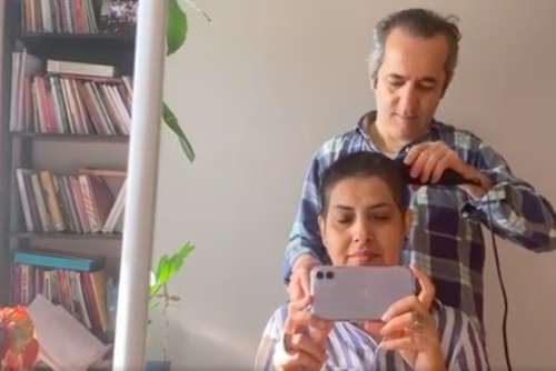 آیدا کیخایی ؛ هنرپیشه ایرانی که به خاطر ابتلا به سرطان موهای سرش را تراشید + ویدیو