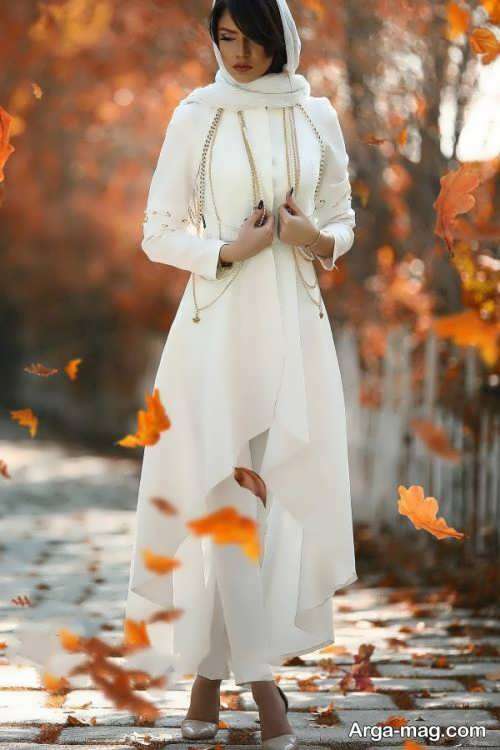 مدل مانتو عروس شیک و زیبا با جدیدترین طرح های مد سال