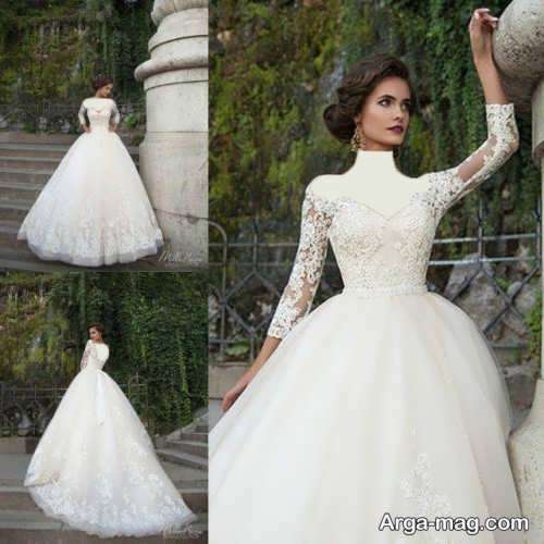 مدل لباس عروس دانتل جدید و جذاب برای با سلیقه ها
