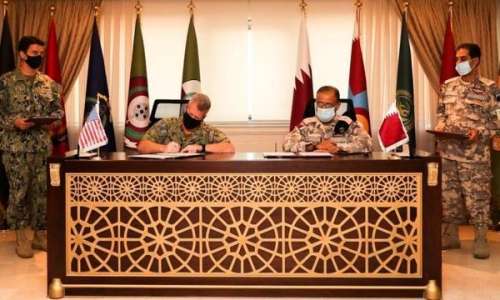 امضای قرارداد جدید نظامی قطر و آمریکا