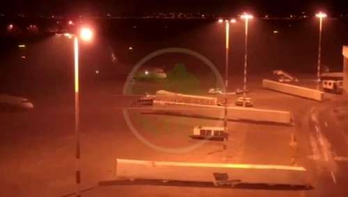لحظه رسیدن هواپیمای سردار سلیمانی به فرودگاه بغداد پیش از شهادتش+فیلم
