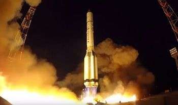 پرتاب موشک فضایی جدید توسط روسیه