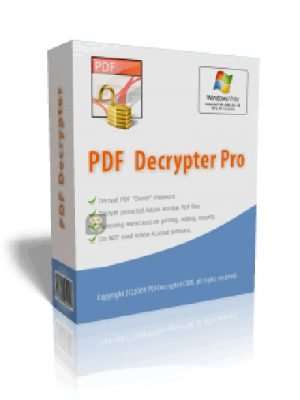 دانلود PDF Decrypter Pro v4.4.0 – برداشتن پسورد PDF