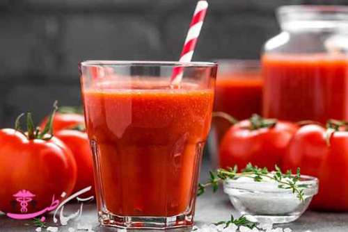 خواص آب گوجه فرنگی شامل کاهش فشارخون و تقویت بینایی