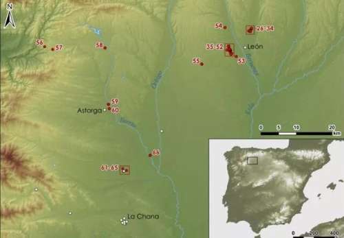 کشف بقایای ده‌ها کمپ نظامی رومی در اسپانیا
