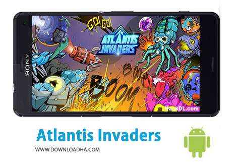 دانلود Atlantis Invaders 1.0.6 – بازی اکشن مهاجمین آتلانتیس برای اندروید