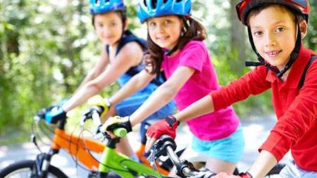 آموزش دوچرخه سواری به کودکان