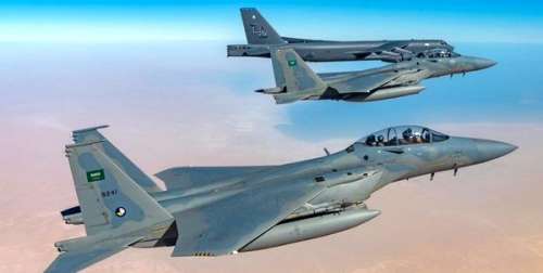 عربستان و آمریکا تمرین هوایی مشترک برگزار کردند