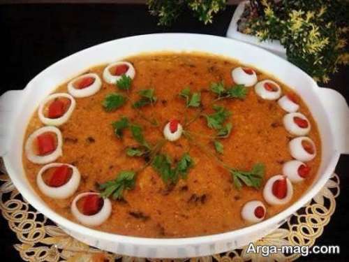 تزیین سوپ جو با خلاقیت های زیبا مخصوص سفره های ایرانی