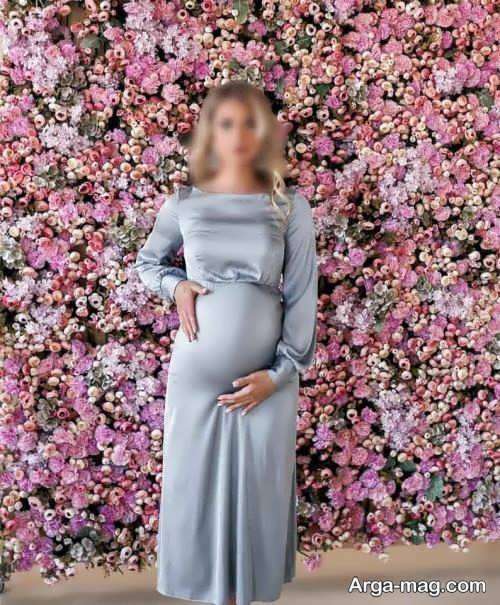 مدل لباس بارداری برای آتلیه برای ثبت عکس های لاکچری