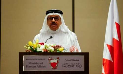 پیام مکتوب وزیر خارجه بحرین به همتای قطری