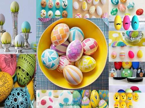تخم مرغ فانتزی | ۷۰ مدل تزیین تخم مرغ فانتزی و رنگی رنگی