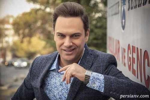 تیپ خاص شهروز ابراهیمی بازیگر معروف در خارج از کشور 