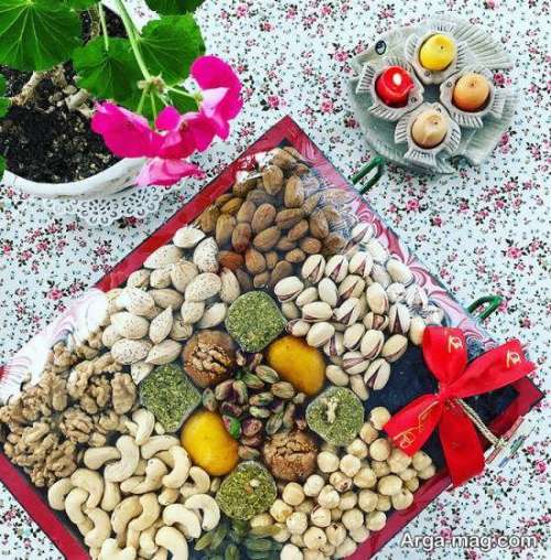 تزیین میز پذیرایی عید نوروز با ایده های زیبا و دوست داشتنی
