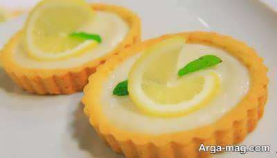 طرز تهیه تارت لیمو خوش پخت و لذیذ با دو طعم ویژه