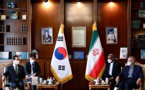 دیدار نخست وزیر کره جنوبی با علی لاریجانی+عکس