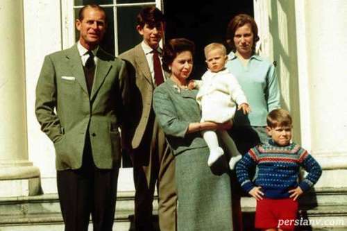 نتیجه های ملکه الیزابت و همسرش پرنس فیلیپ در عکس دیده نشده